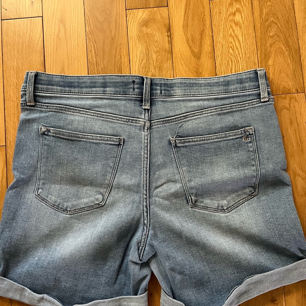 LuLaRoe Distressed Jean Shorts - Picture 2 of 7